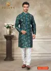 Outluk Vol 140 Mens Silk Digital Printed Kurta And Pajama Collection Wholesale Manufacturer